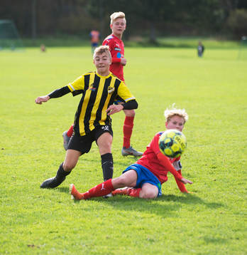 i matchen för pojkar födda 2005 mellan IFK Hässleholm