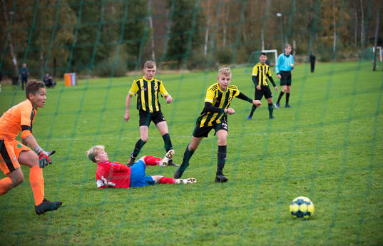 i matchen för pojkar födda 2005 mellan IFK Hässleholm