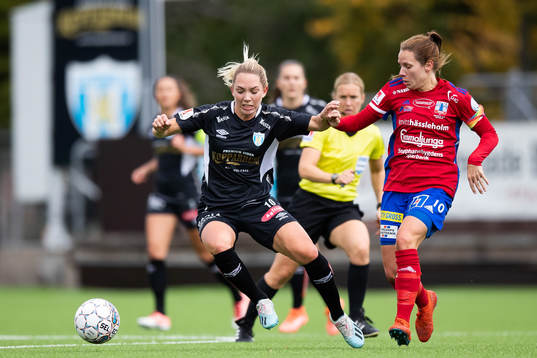Göteborgs Elin Rubensson och Vittsjös Johanna Andersson