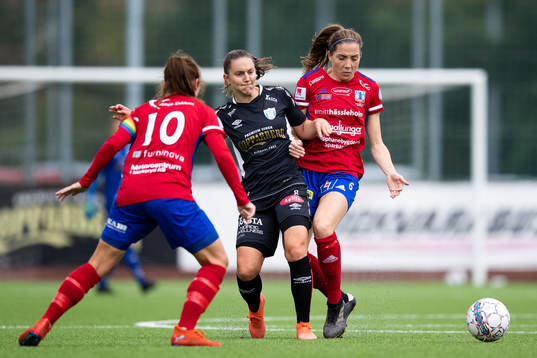 Göteborgs Vilde Böe Risa och Vittsjös Clara Markstedt