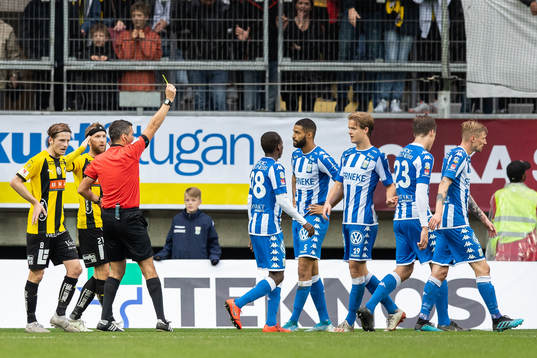 IFK Göteborgs Kristopher Da Graca tilldelas en varning