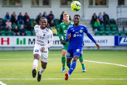 Sirius Kebba Ceesay och Sundsvalls Peter Wilson