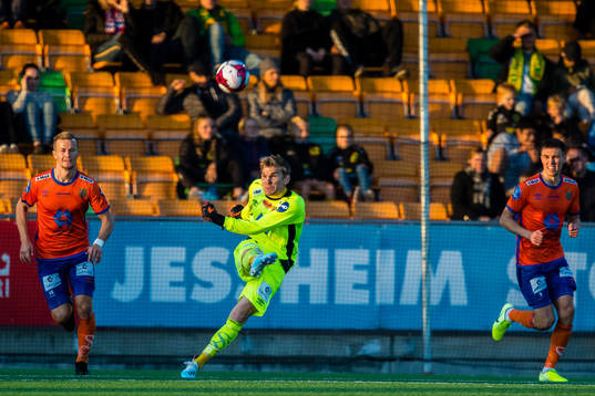 Goalkeeper Andreas Lie of Aalesund