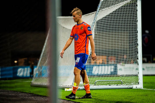 Ståle Steen Sæthre of Aalesund looks dejected