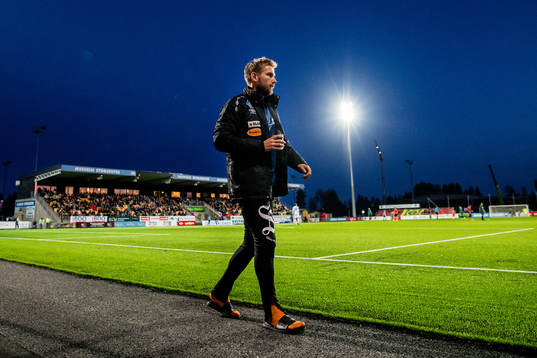 An injured Oddbjørn Lie of Aalesund
