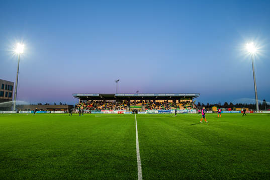 General view of Jessheim Stadion