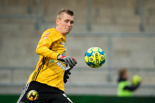 Östers målvakt Tobias Andersson