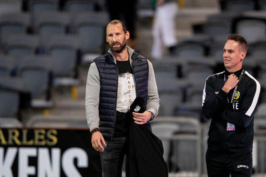 Hammarbys målvakt Johan Wiland