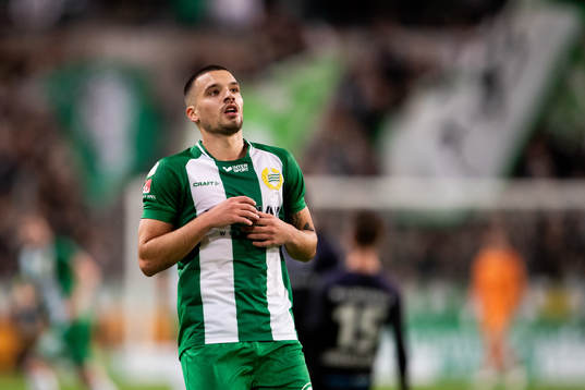 Hammarbys Vladimir Rodic deppar