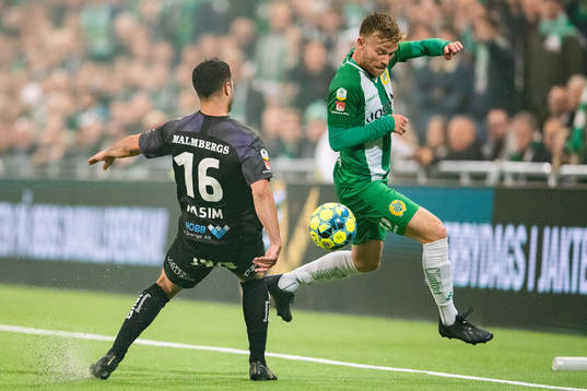 Örebros Yaser Kasım och Hammarbys Dennis Widgren