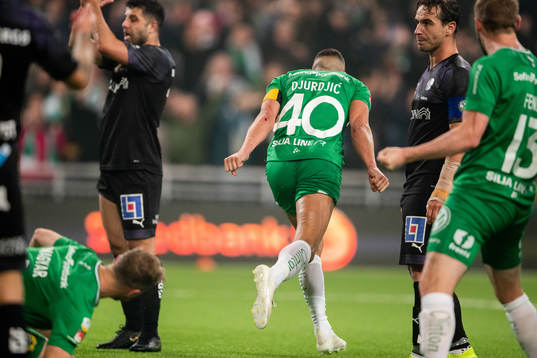 Hammarbys Nikola Djurdjic jublar