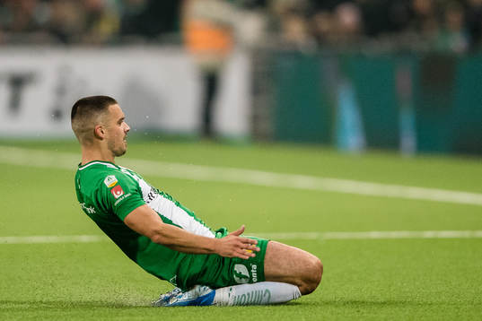Hammarbys Vladimir Rodic jublar