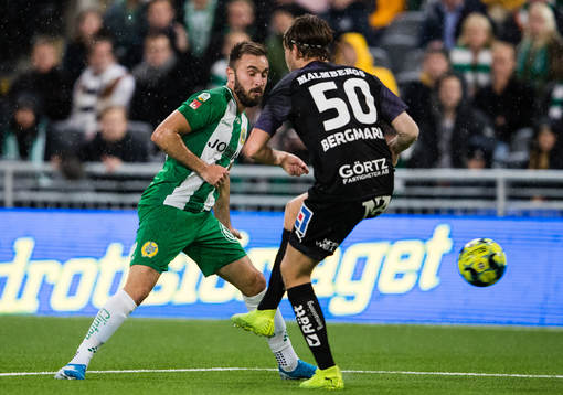 Hammarbys Muamer Tankovic och Örebros Niclas Bergmark
