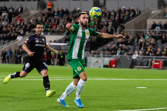 Örebros Nordin Gerzic och Hammarbys Muamer Tankovic