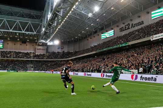 Örebros Daniel Björnkvist och Hammarbys Dennis Widgren