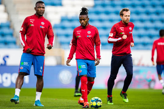 Helsingborgs Alhaji Gero, Mamudu Moro och Anders Randrup