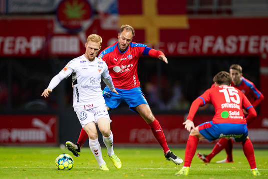 Kalmars Nils Fröling och Helsingborgs Andreas Granqvist