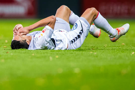 Kalmars Romário Pereira Sipião har ont