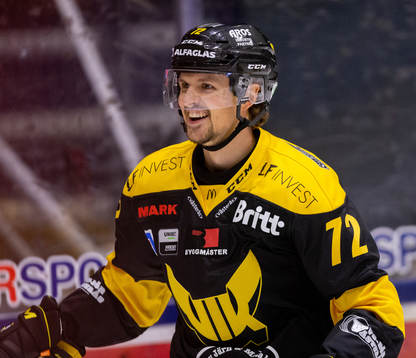 Västerås Viktor Hertzberg jublar