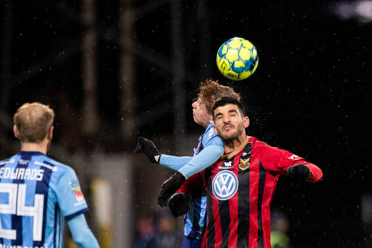 Östersunds Rewan Amin och Djurgårdens Aslak Witry