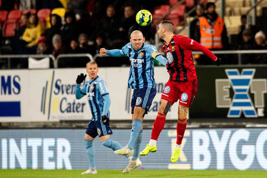 Östersunds Dino Islamovic och Djurgårdens Marcus Danielson
