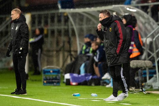 Östersunds tränare Ian Burchnall