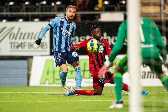 Djurgårdens målvakt Jacob Widell Zetterström