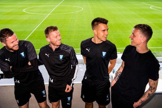 Anders Christiansen, Jonas Knudsen, Lasse Nielsen och