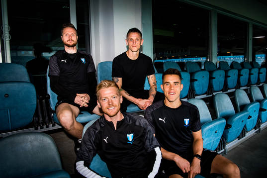 Anders Christiansen, Jonas Knudsen, Lasse Nielsen och
