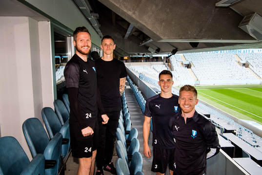 Anders Christiansen, Jonas Knudsen, Lasse Nielsen och