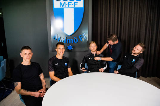 Anders Christiansen, Jonas Knudsen, Lasse Nielsen och