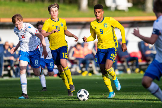 Sveriges Linus Mattsson och Emil Roback