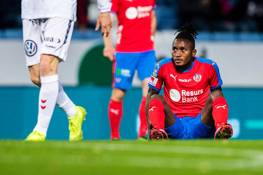 Helsingborgs Mamudu Moro deppar