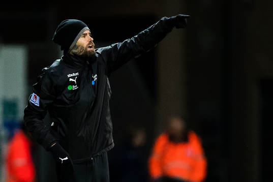Helsingborgs tränare Olof Mellberg