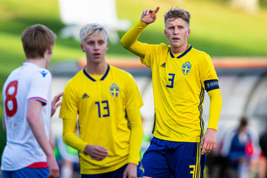 Sveriges Ludvig Nicklasson och Casper Widell