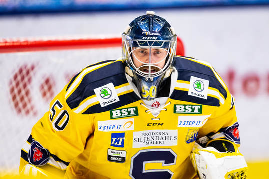 Södertäljes målvakt Alexander Sahlin