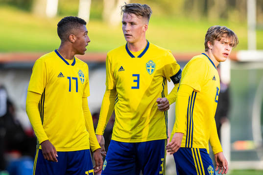 Sveriges Nuha Jatta, Casper Widell och Samuel Dahl
