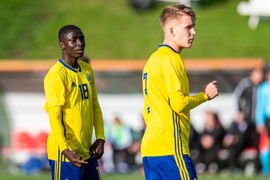 Sveriges Seedy Jagne och Casper Widell
