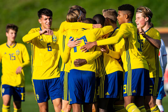 Sveriges Emin Hasic jublar