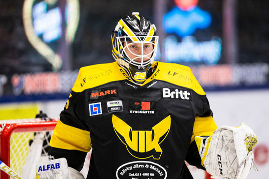 Västerås målvakt Emil Kruse