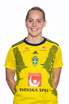 Agnes Nyberg i U23-landslaget