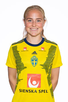 Ebba Wieder i U23-landslaget