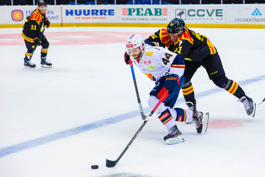 Djurgårdens Mattias Guter och Brynäs Tomi Sallinen