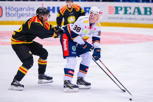 Brynäs Joachim Rodin och Djurgårdens Olle Alsing
