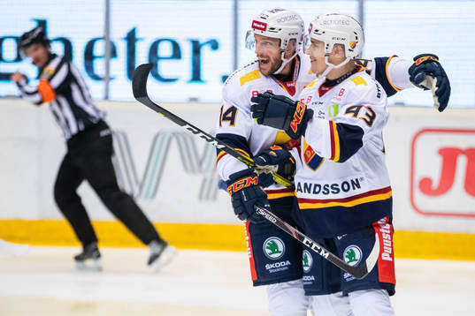 Djurgårdens Tom Nilsson jublar