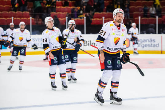 Djurgårdens Patrik Berglund deppar