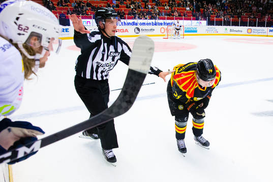 Brynäs Daniel Mannberg med en skada