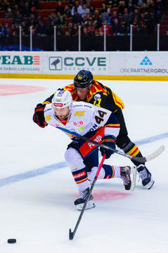 Djurgårdens Mattias Guter och Brynäs Tomi Sallinen