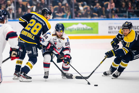 s Johannes Kinnvall och Simon Önerud mot Linköpings Jimmy