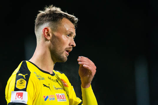 Mjällbys Max Watson deppar